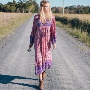 SPELL FOLKTOWN BOHO DRESS